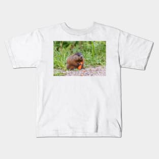 The Beaver and the carrot Kids T-Shirt